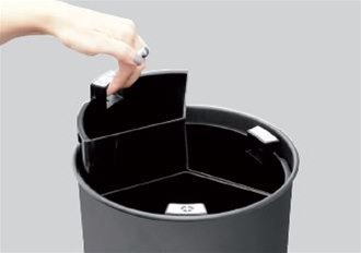 Behälter zur Abfalltrennung
