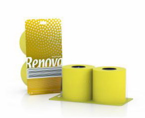 Gelbes Hygienepapier von Renova